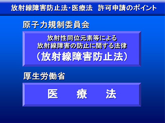 放射線障害防止法・医療法・許可申請のポイント