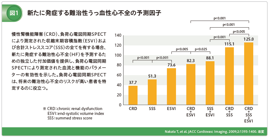 新たに発症する難治性うっ血心不全の予測因子